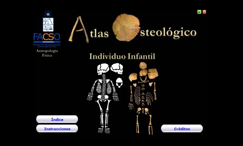 Vista de Atlas de osteología (FACSO)